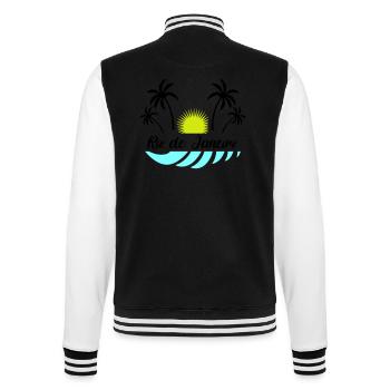 Rio de Janeiro - Veste Teddy - noir/blanc - Dos - Marisol (170cm)