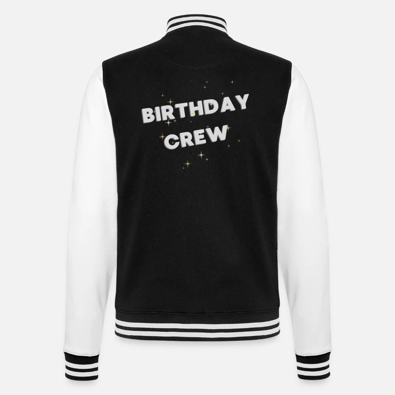 Équipage d’anniversaire - Veste Teddy - noir/blanc