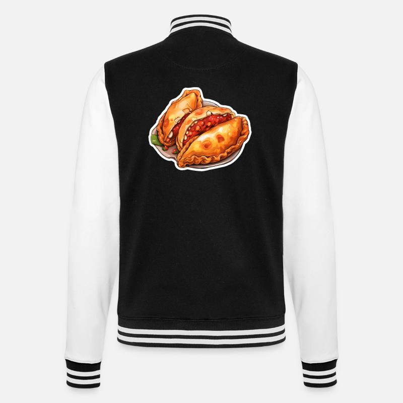 Empanadas - Veste Teddy - noir/blanc