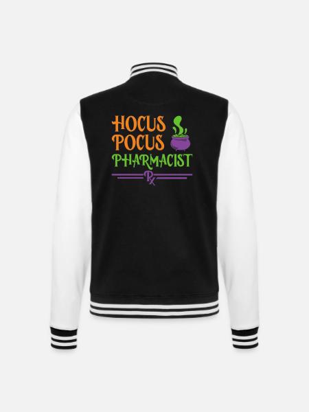 Pharmacist Halloween - College Sweat Jacket - black/white