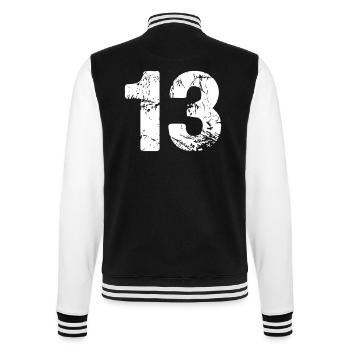 13 - Veste Teddy - noir/blanc - Dos - Marisol (170cm)