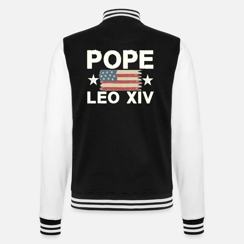 Pape - Veste Teddy - noir/blanc
