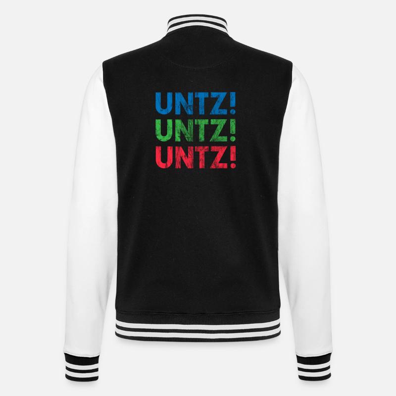 EDM Électronique Dance Techno Rave - Veste Teddy - noir/blanc