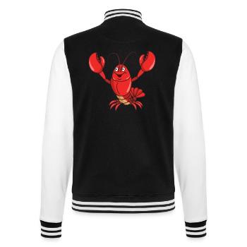 Hummer - College-Sweatjacke - Schwarz/Weiß - Hinten - Marisol (170cm)