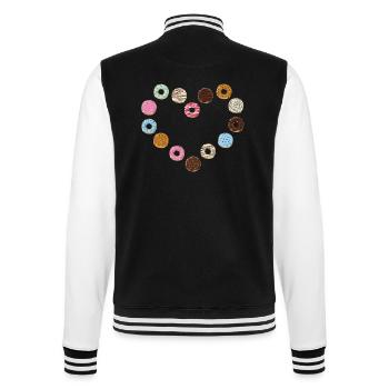 Coeur de beignet - Veste Teddy - noir/blanc - Dos - Marisol (170cm)