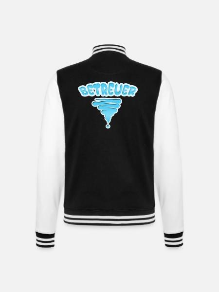 Profession Aidant - Veste Teddy - noir/blanc