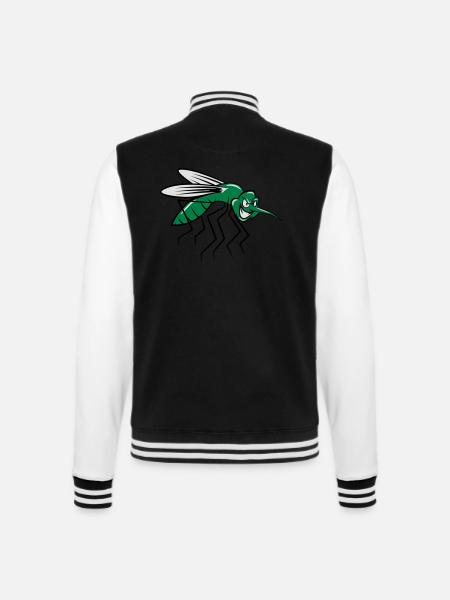 Midge funny comic - College Sweat Jacket - black/white