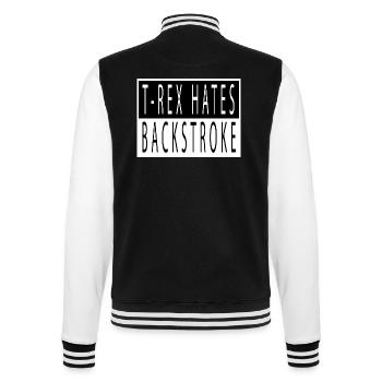 water born in 2004 sport brachiosaurus biker - College-Sweatjacke - Schwarz/Weiß - Hinten - Marisol (170cm)