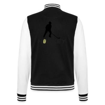 hockey - College Sweat Jacket - black/white - Back - Marisol (170cm)