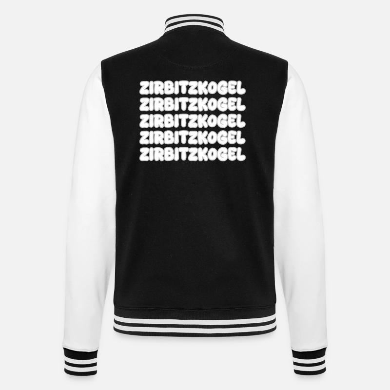 Zirbitzkogel - Veste Teddy - noir/blanc