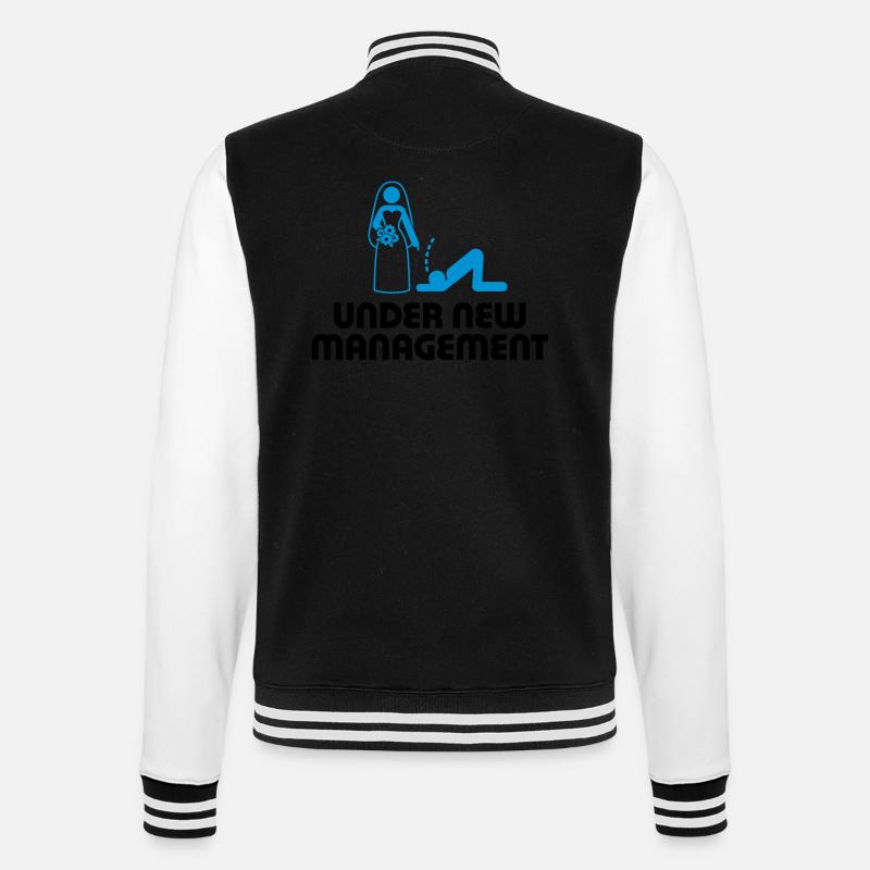Sous une nouvelle direction - Veste Teddy - noir/blanc