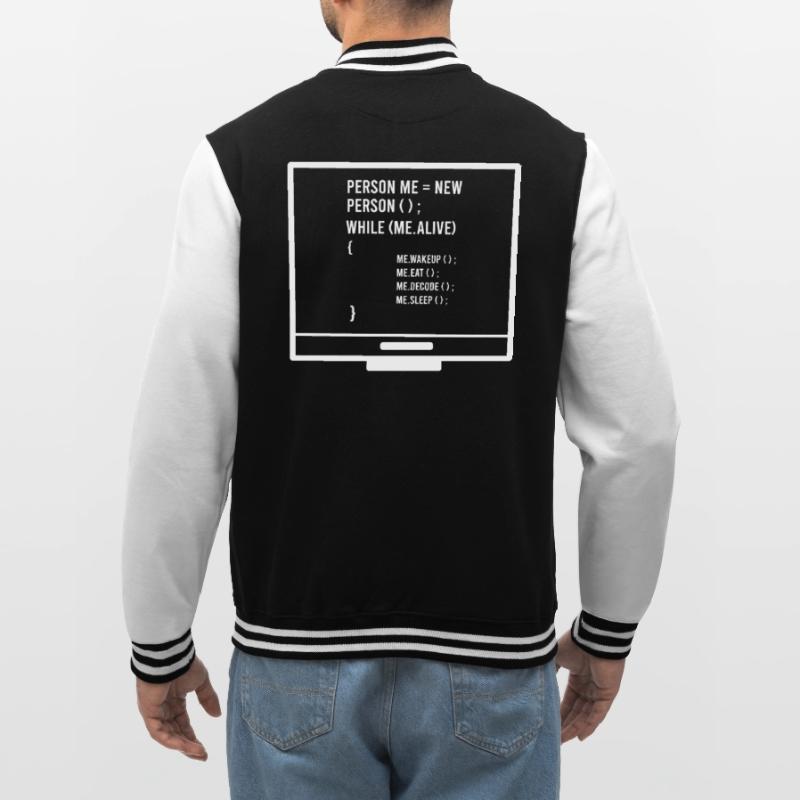 Programmation programmation Programmeurs d’ordinateur Veste Teddy