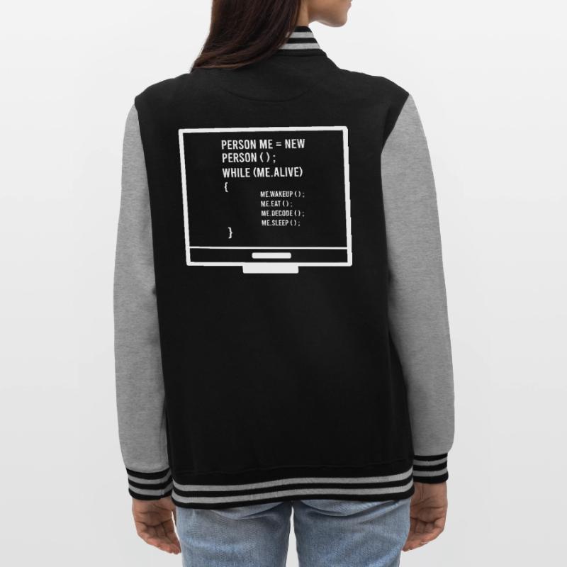 Coding Programming Computer Programmer College Sweat Jacket