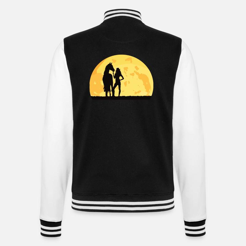 Clair de lune - Veste Teddy - noir/blanc