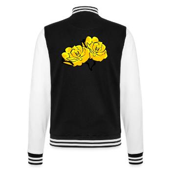 Roses - Veste Teddy - noir/blanc - Dos - Marisol (170cm)