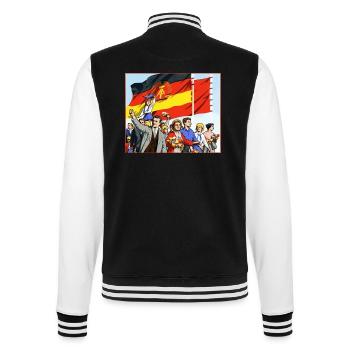 Défilé DDR - Veste Teddy - noir/blanc - Dos - Marisol (170cm)