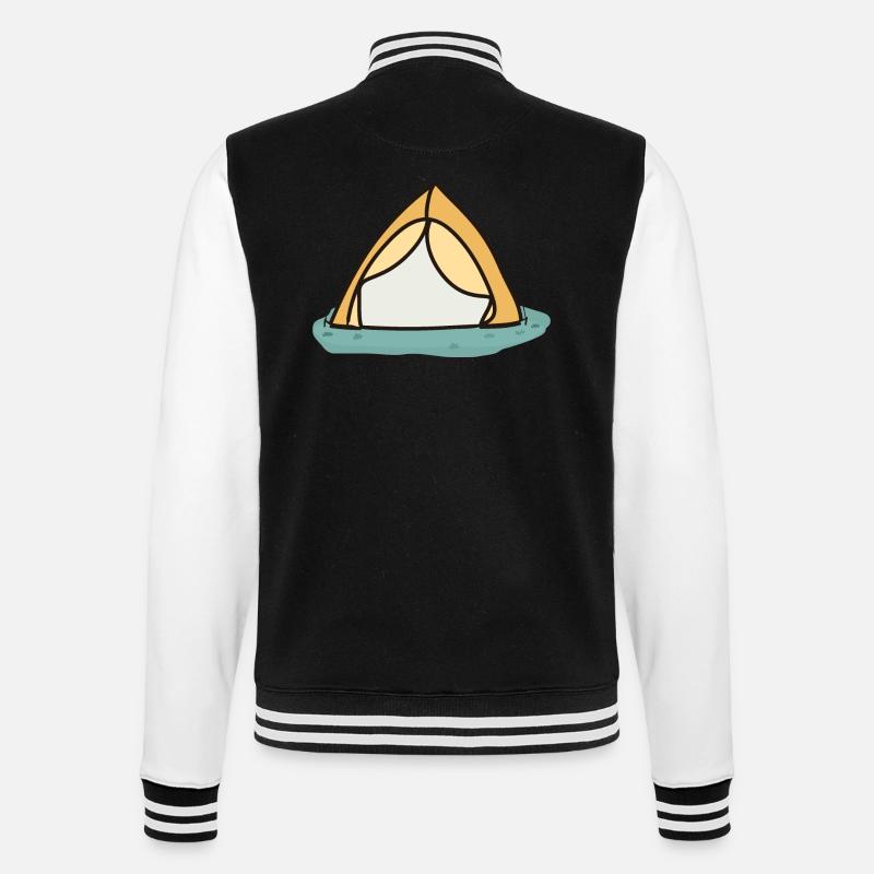 Camping 3 - Veste Teddy - noir/blanc