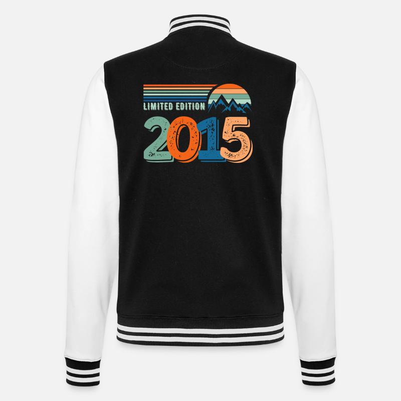 Limited edition 2015 - Veste Teddy - noir/blanc