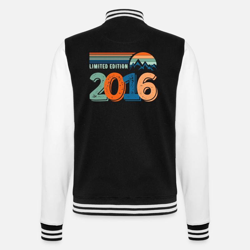 Limited edition 2016 - College Sweat Jacket - black/white