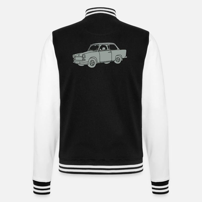 Car 2 - College Sweat Jacket - black/white