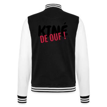 Physiotherapy Physio Krankengymnast Kiné Doctor - College Sweat Jacket - black/white - Back - Marisol (170cm)