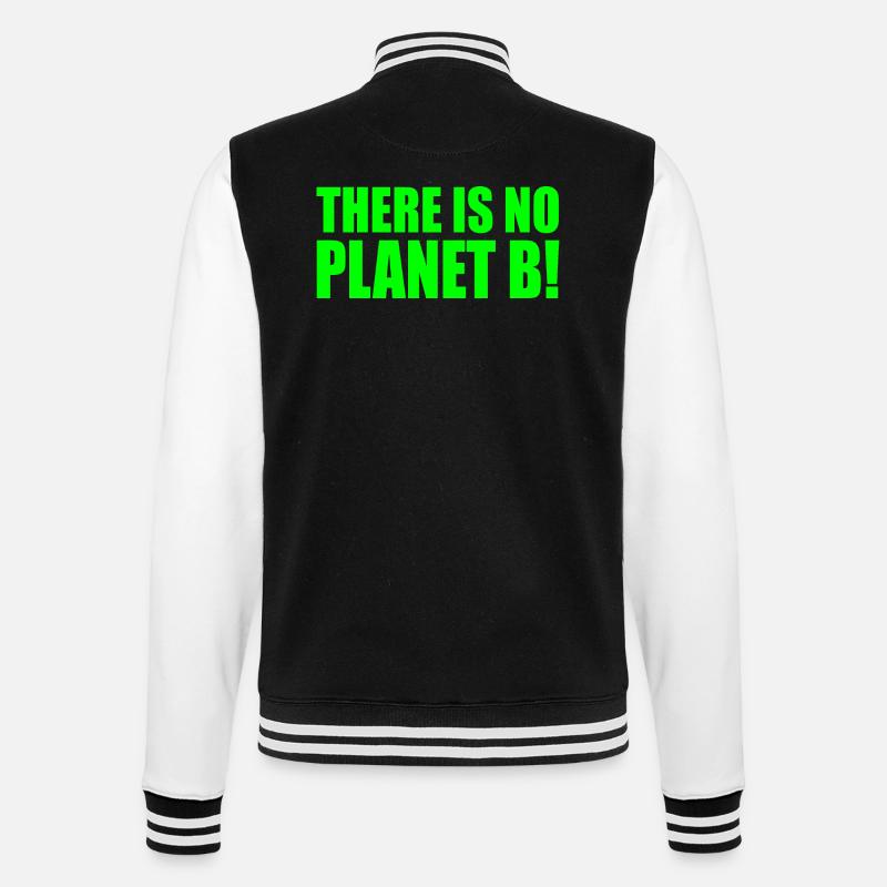 There is no planet B - Veste Teddy - noir/blanc