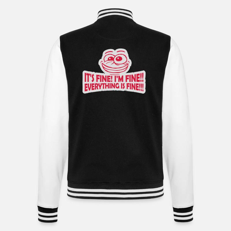 Tout va bien devis - Veste Teddy - noir/blanc
