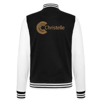 Pour Christelle - Veste Teddy - noir/blanc - Dos - Marisol (170cm)