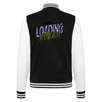 quote statement 2022 retirement gift funny sayings - College Sweat Jacket - black/white - Back - Marisol (170cm)