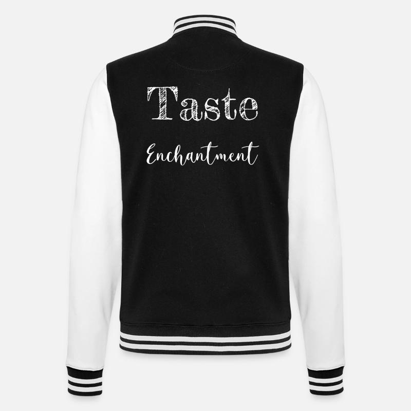 birthday present idea funny sayings - College-Sweatjacke - Schwarz/Weiß