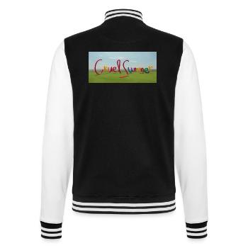 Colorful Cruel Summer Colorful Cruel - College Sweat Jacket - black/white - Back - Marisol (170cm)