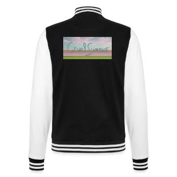 Grausame Sommer-Skyline Cruel Summer Skyline - College Sweat Jacket - black/white - Back - Marisol (170cm)