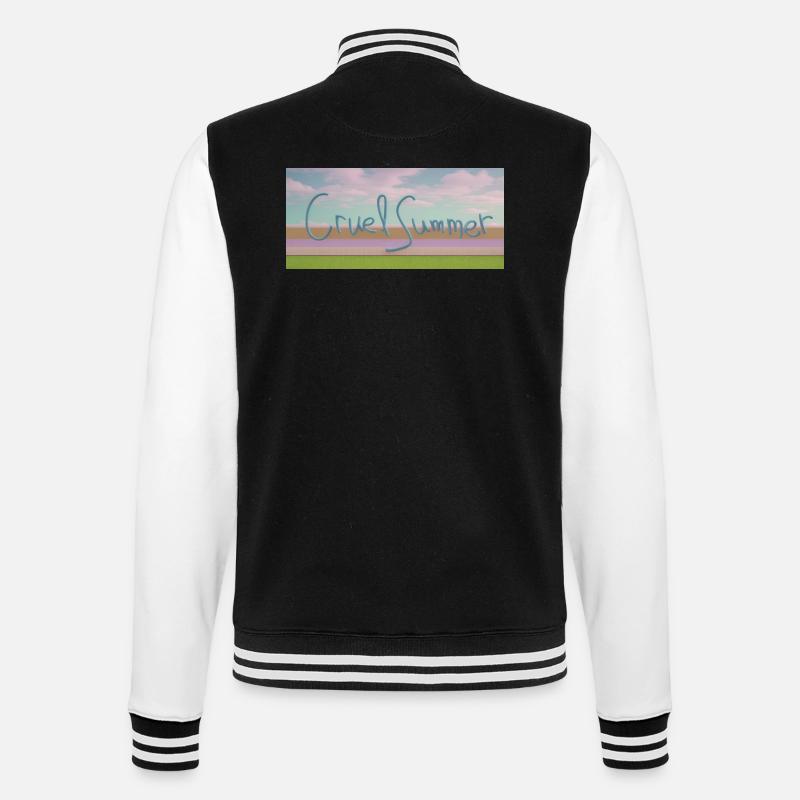 Grausame Sommer-Skyline Cruel Summer Skyline - College Sweat Jacket - black/white