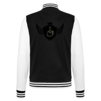 Armoiries, majeur - Veste Teddy - noir/blanc - Dos - Marisol (170cm)