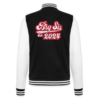Grande Sœur Est 2024 - Veste Teddy - noir/blanc - Dos - Marisol (170cm)