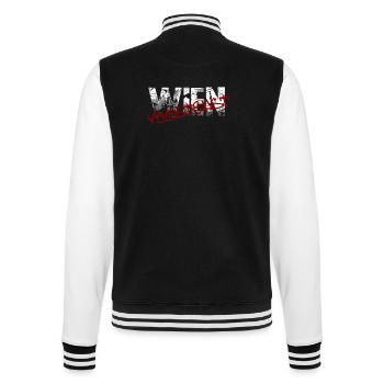 Wien Vaastehst - College-Sweatjacke - Schwarz/Weiß - Hinten - Marisol (170cm)