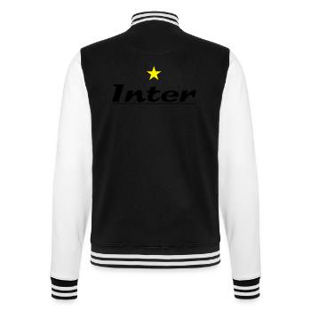inter_02 - College-Sweatjacke - Schwarz/Weiß - Hinten - Marisol (170cm)