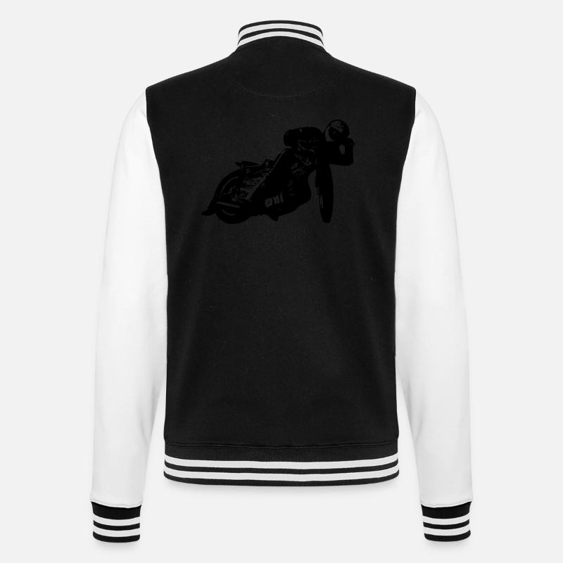 speedway - Veste Teddy - noir/blanc