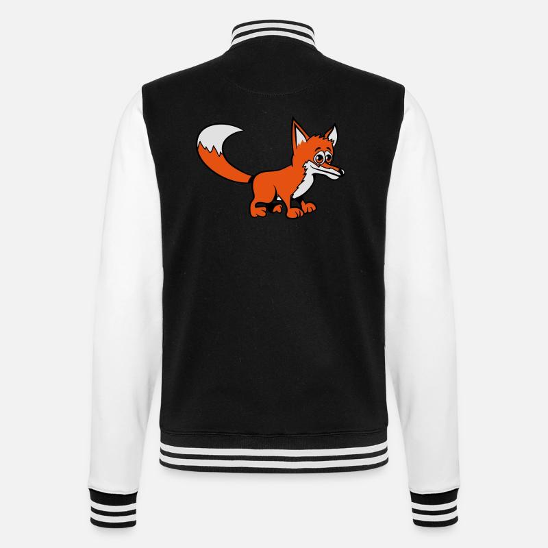 Fuchs doux - Veste Teddy - noir/blanc