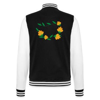 Flower Flower Plant - Veste Teddy - noir/blanc - Dos - Marisol (170cm)