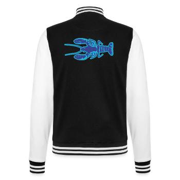 Hummer - College-Sweatjacke - Schwarz/Weiß - Hinten - Marisol (170cm)