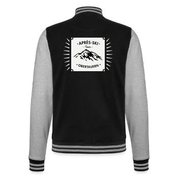 Après-Ski Obertauern - Veste Teddy - noir/gris chiné - Dos - Marisol (170cm)