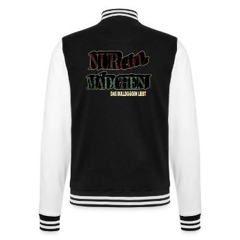 hundeliebhaber geschenk geburtstag hunderasse hund - College-Sweatjacke - Schwarz/Weiß - Hinten - Marisol (170cm)