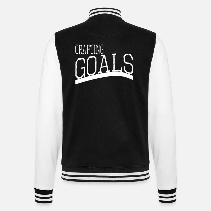 Creative Thinking Artistic Innovation - College Sweat Jacket - black/white