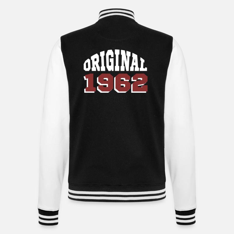 Original 1962 - Veste Teddy - noir/blanc