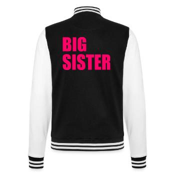 Big sister - Veste Teddy - noir/blanc - Dos - Marisol (170cm)