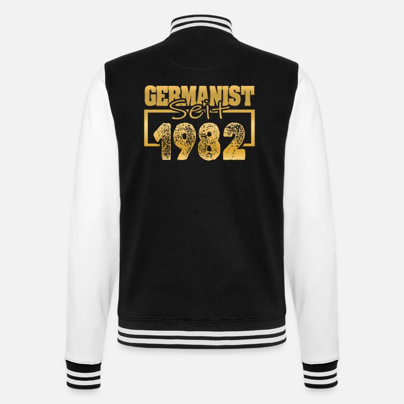 1982 - Veste Teddy - noir/blanc
