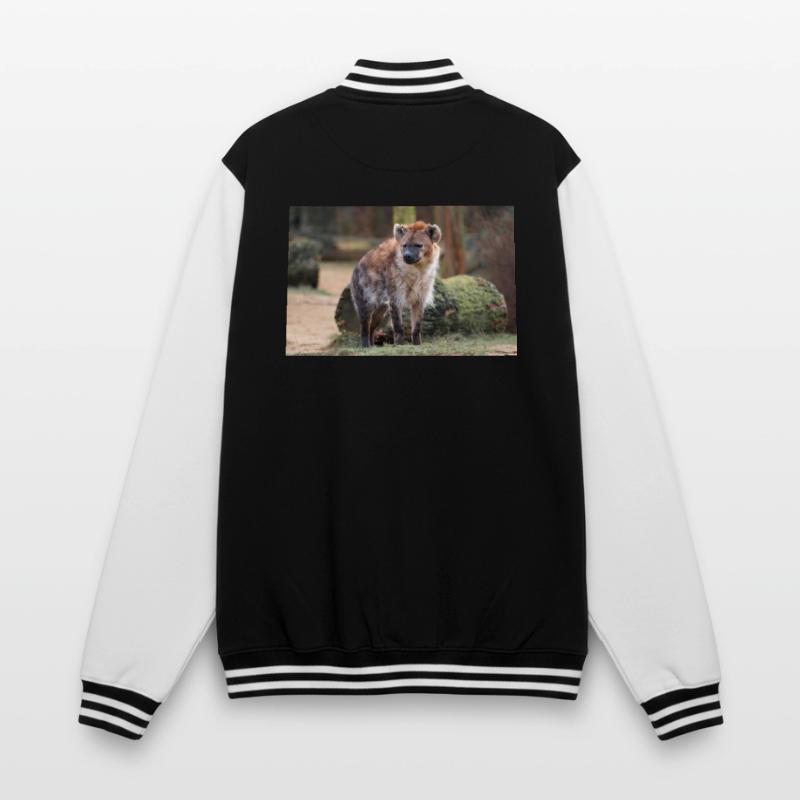 Hyäne oder Hyäne oder Harpyie (auf Deutsch Hyäne) Hyäne College-Sweatjacke