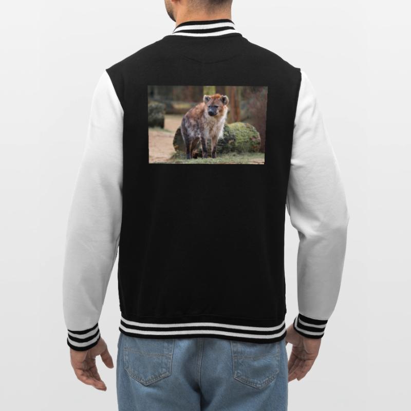 Hyäne oder Hyäne oder Harpyie (auf Deutsch Hyäne) Hyäne College-Sweatjacke