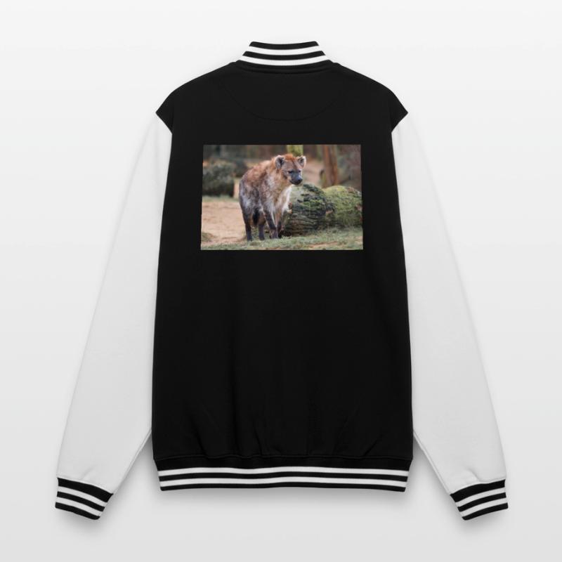 Hyäne oder Hyäne oder Harpyie (auf Deutsch Hyäne) Hyäne College-Sweatjacke